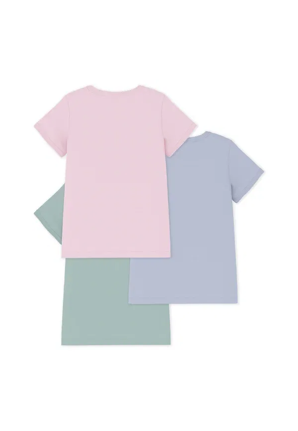 Комплект из 3 маек, хлопок, Petit Bateau, мультиколор — фото 2