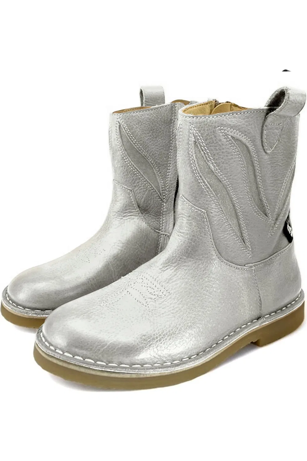 Детские ковбойские сапоги Jessie Young Soles, Silver