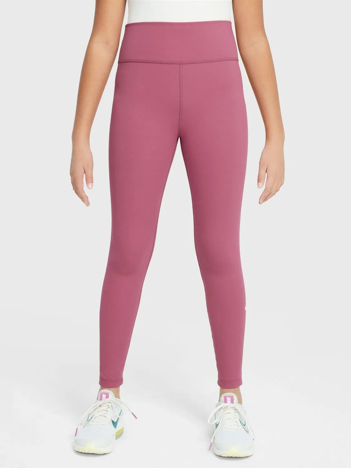 Леггинсы Nike One Dri-FIT с высокой талией, Peony Pink