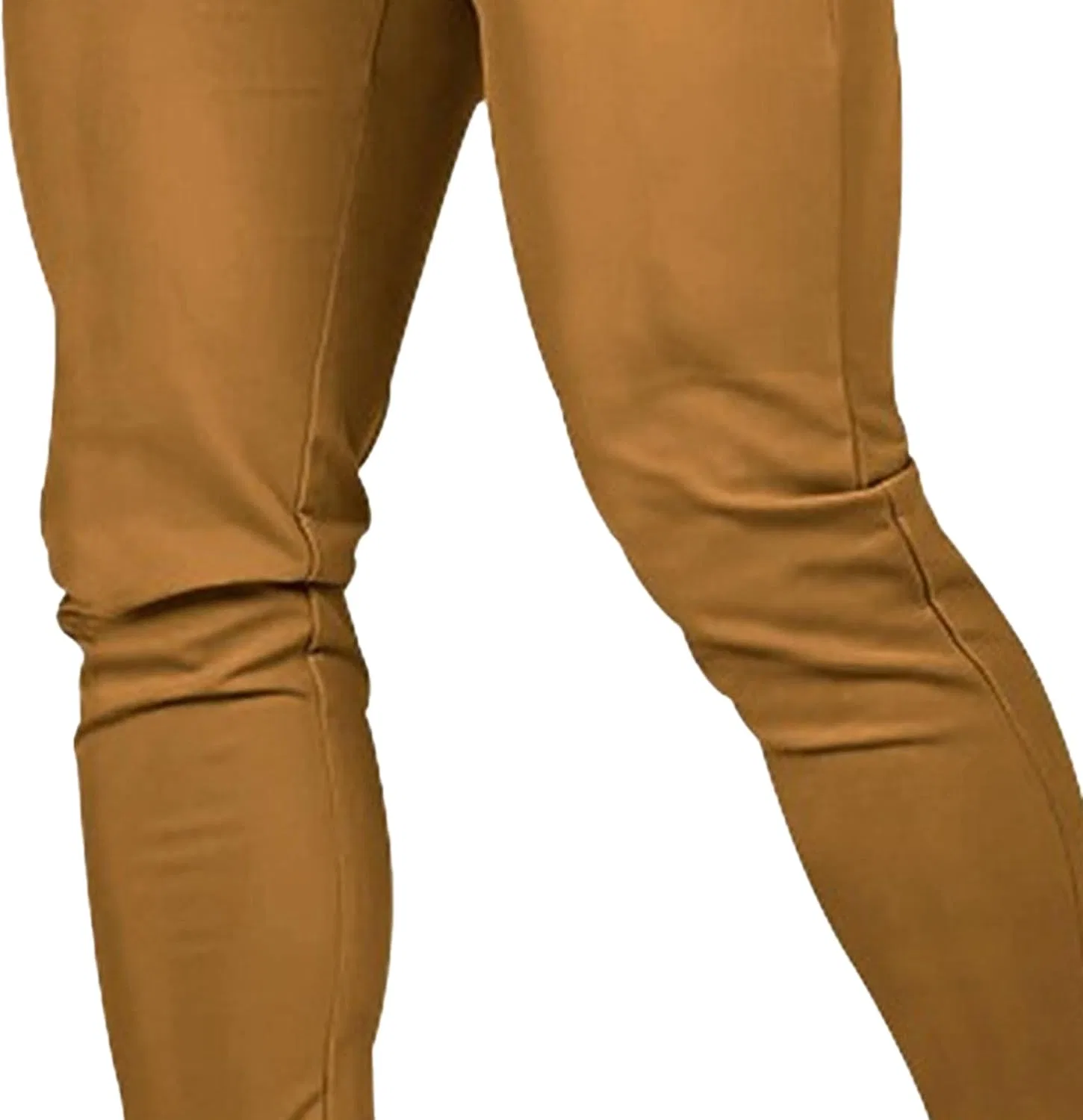 Мужские брюки чинос с зауженным кроем, Stretchy Twill, жёлтый — фото 3