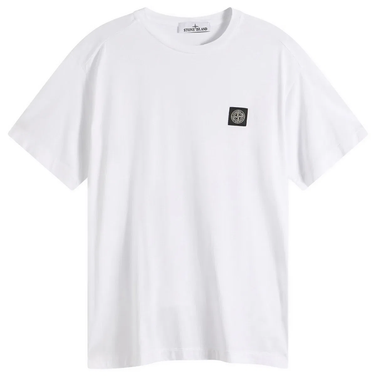 Футболка с патчем Stone Island, White