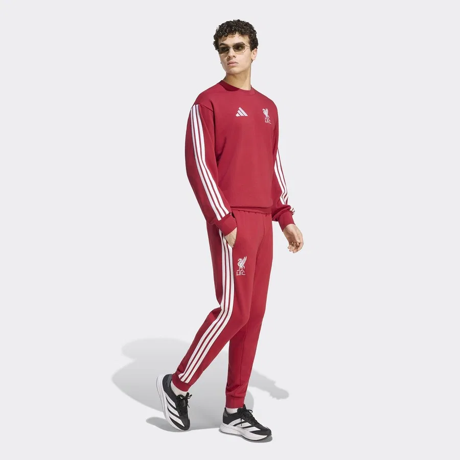 Мужской свитшот adidas Liverpool FC DNA с принтом, Красный — фото 2