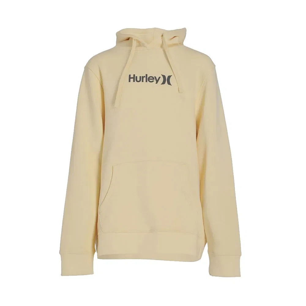 Детское худи для девочек с принтом Printing Press O&O Hurley, Beige — фото 3