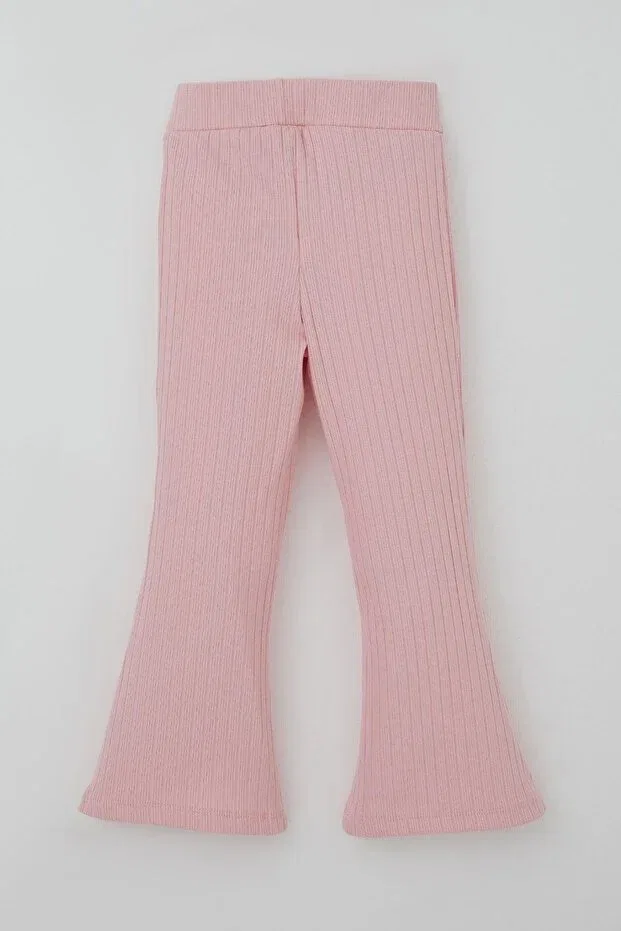 Детские леггинсы для девочек с завязками на талии Breeze, Pink — фото 2