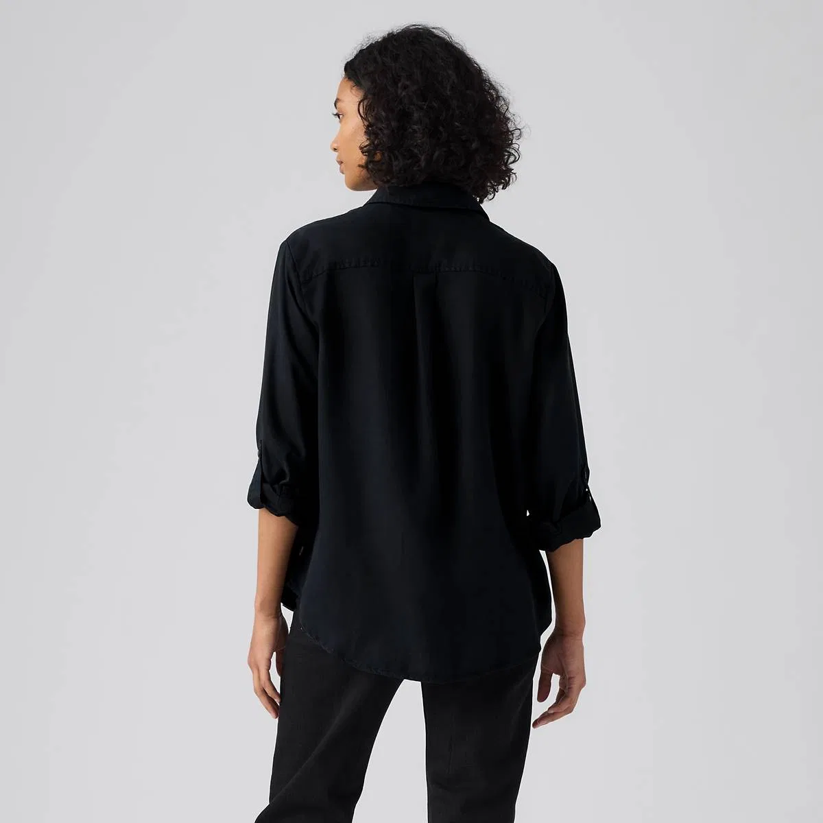 Рубашка на пуговицах Elane в стиле рабочей одежды Levi's, Anthracite Night - Black — фото 4