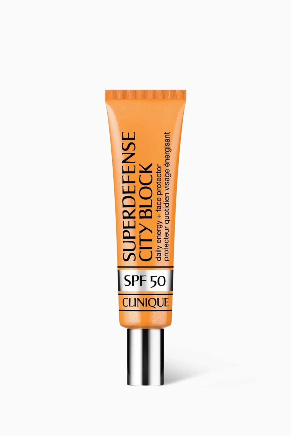 Солнцезащитный крем для лица Superdefense City Block Broad Spectrum SPF 50 Daily Energy + Face Protector, CLINIQUE