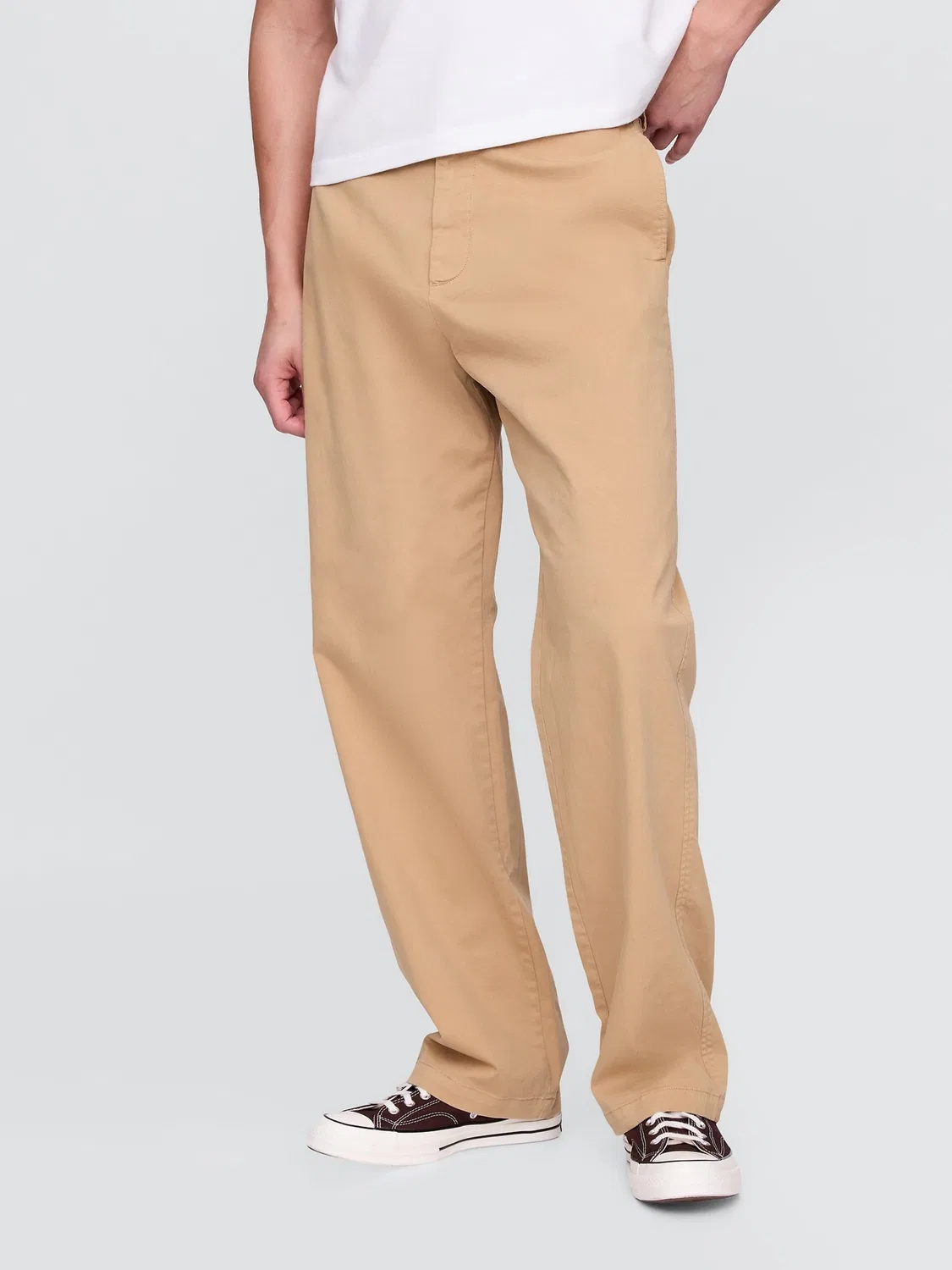 Чиносы свободного кроя 90s Loose Chinos Gap, коричневый