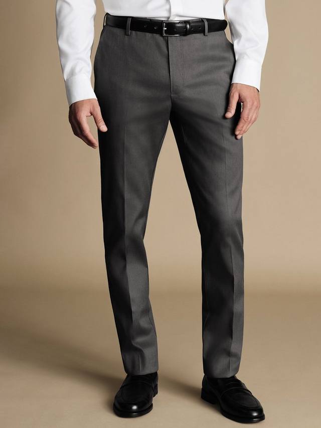 

Мужские брюки Charles Tyrwhitt, цвет Charcoal Grey