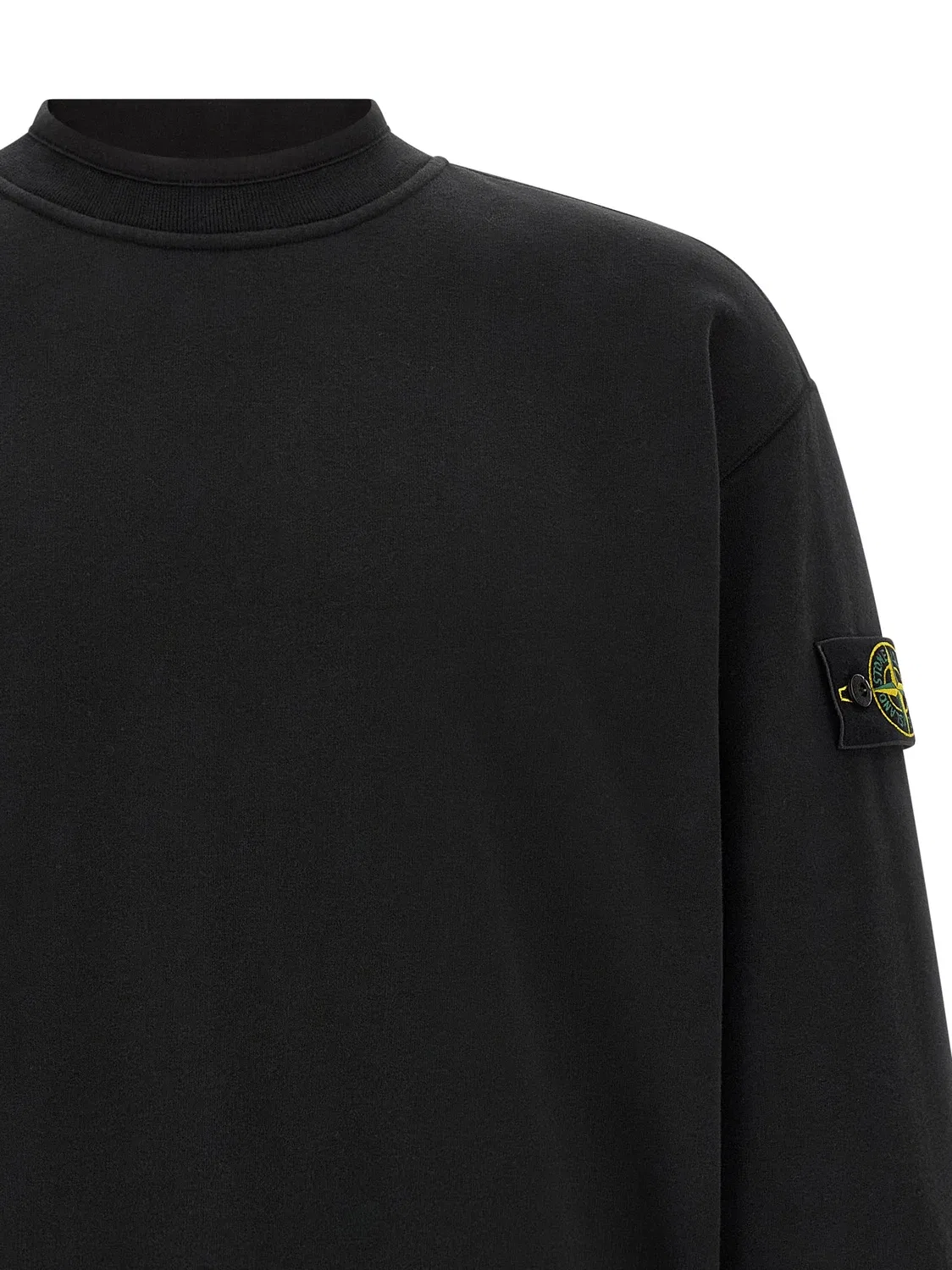 Свитшот Badge Stone Island, черный — фото 3