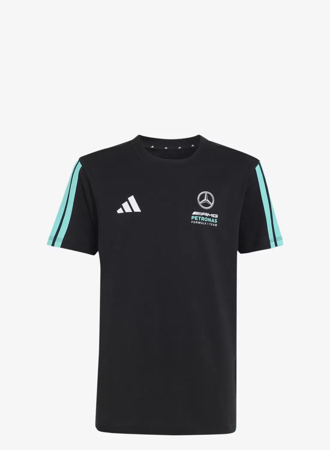 Футболка с принтом Mercedes - AMG Petronas Formula 1 Team DNA Adidas, черный
