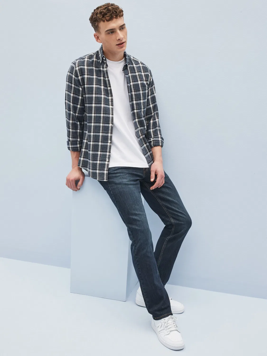 Джинсы slim, модель 511 Levi's, цвет секвойя-блю — фото 4