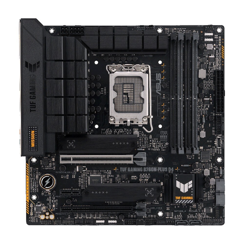 

Материнская плата Asus TUF GAMING B760M-PLUS, LGA1700, DDR4