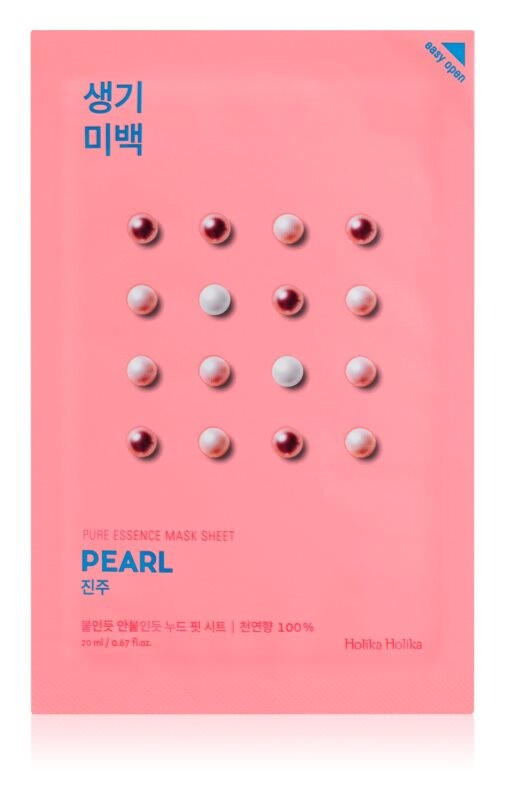 

Льняная маска с осветляющим эффектом Holika Holika Pure Essence Pearl