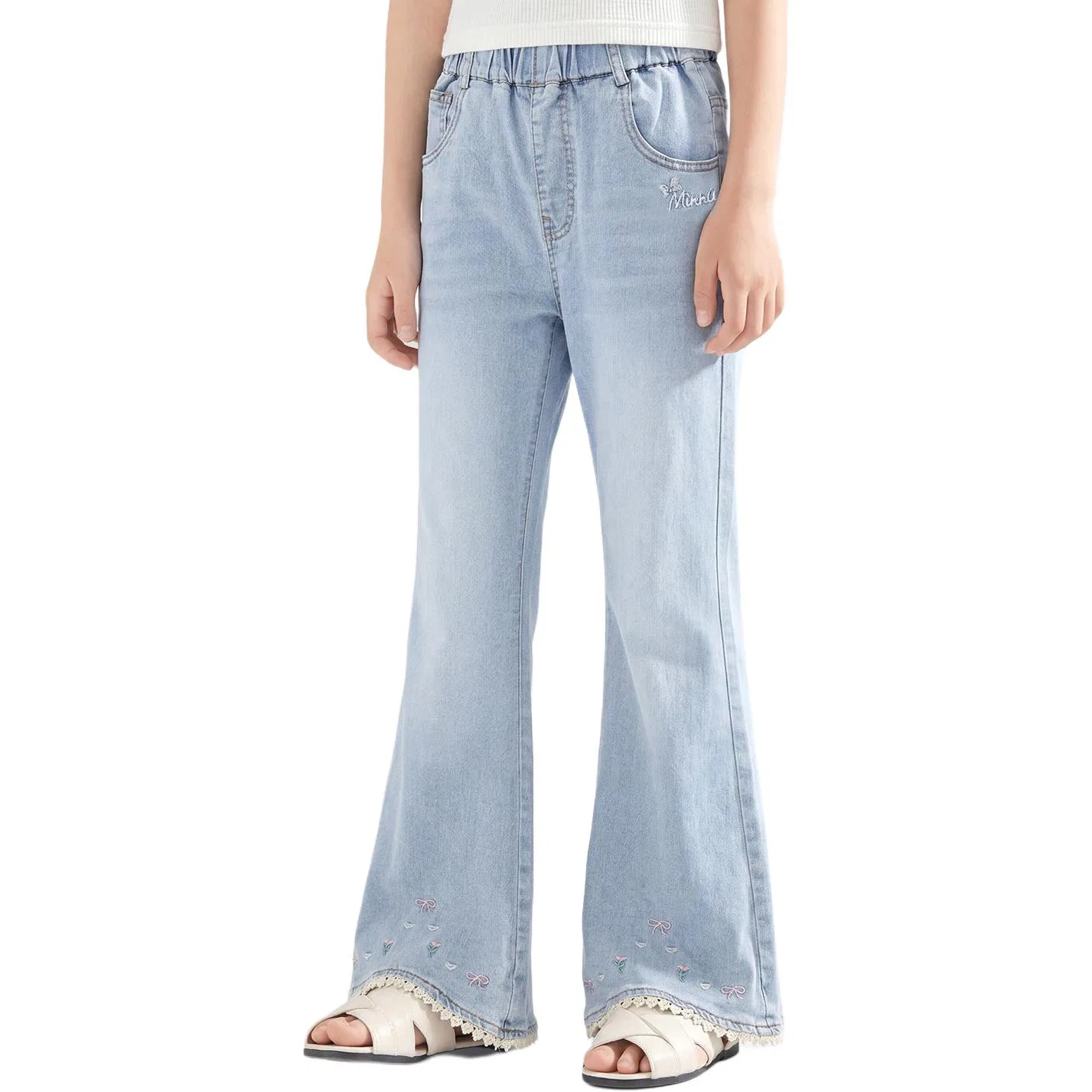 Джинсы для детей тонкие охлаждающие Disney, Light Blue — фото 3