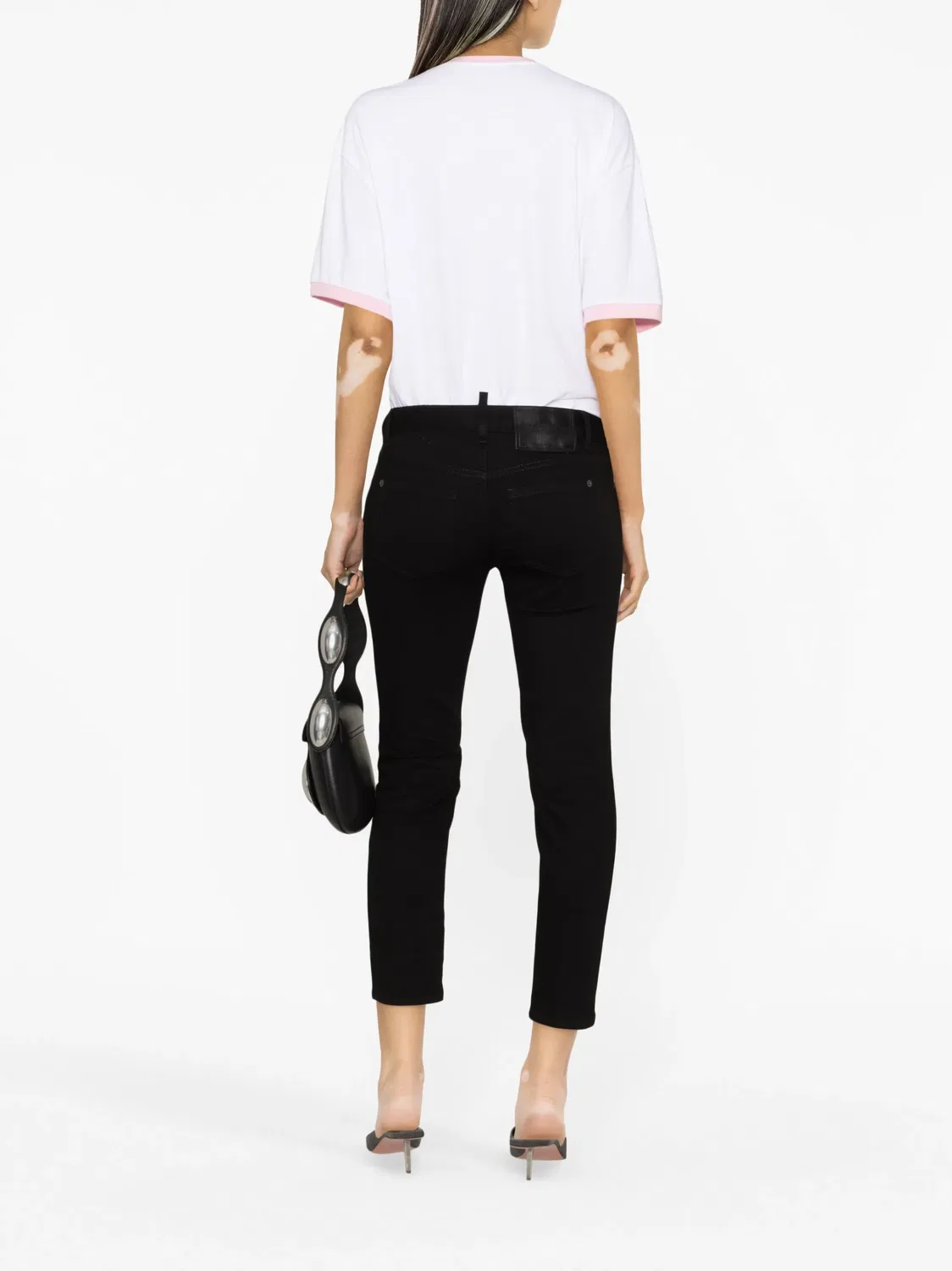 DSQUARED2 Джинсы с tapered ногами и логотипом — фото 3