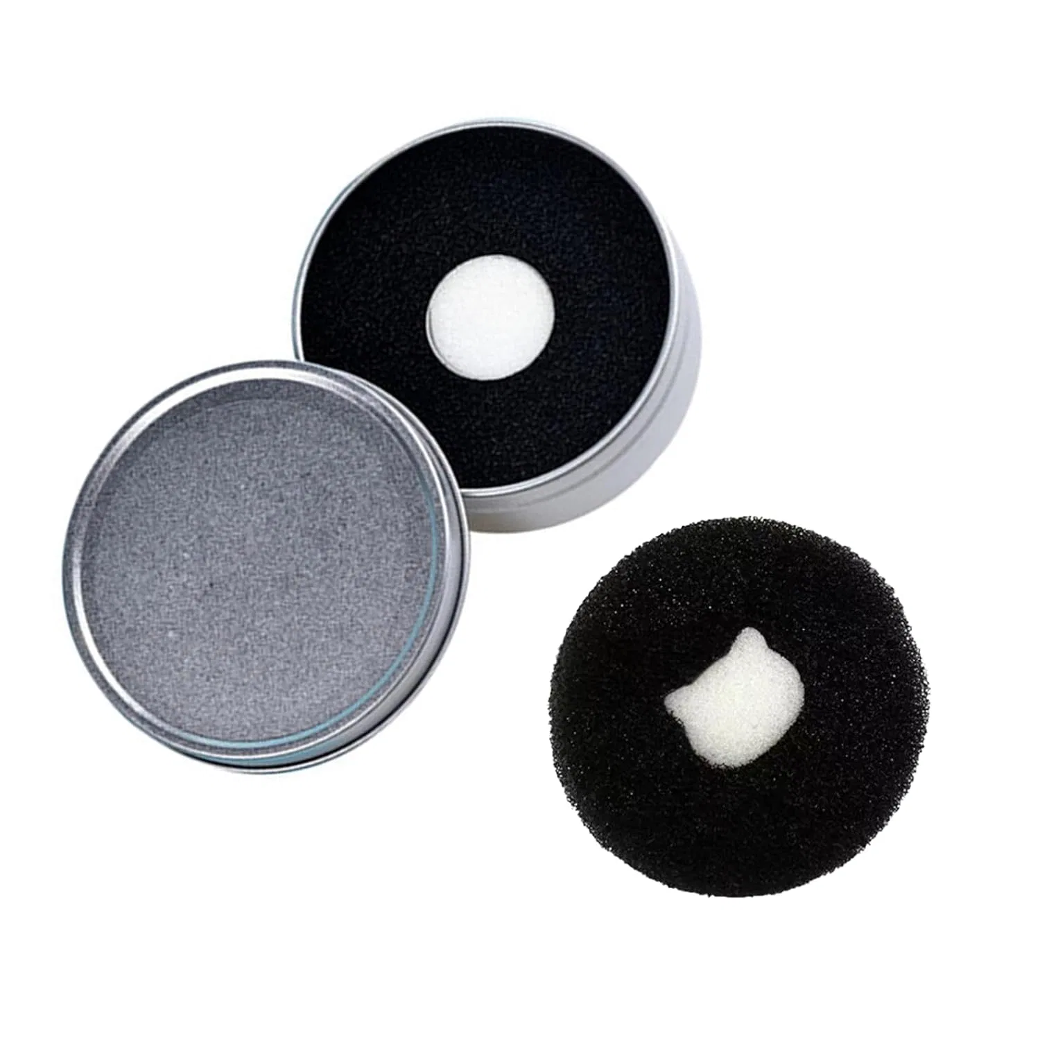 Набор для очистки кистей Silicone Brush Cleaner Kit AmourGlint, 3 предмета, #4