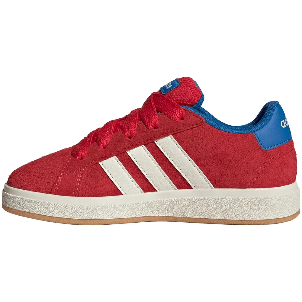 Кроссовки Grand Court 00s Adidas, красный — фото 4