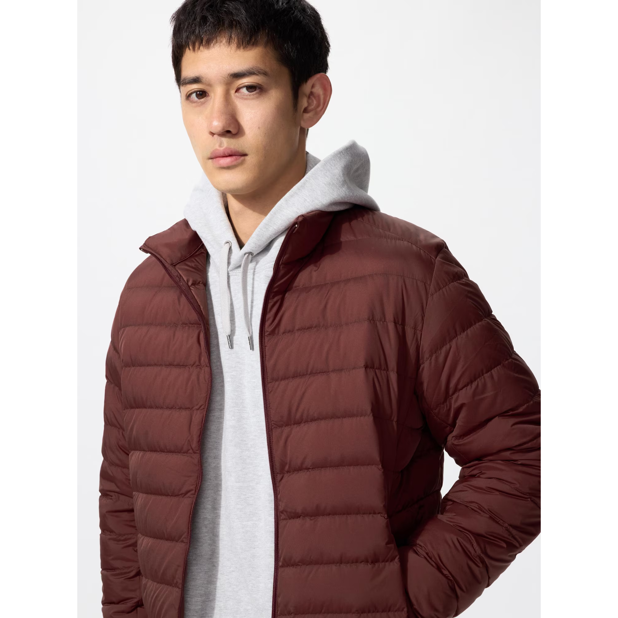 

Сверхлегкий пуховик Uniqlo NANODESIGN, 18 бордовый, Красный, Сверхлегкий пуховик Uniqlo NANODESIGN, 18 бордовый