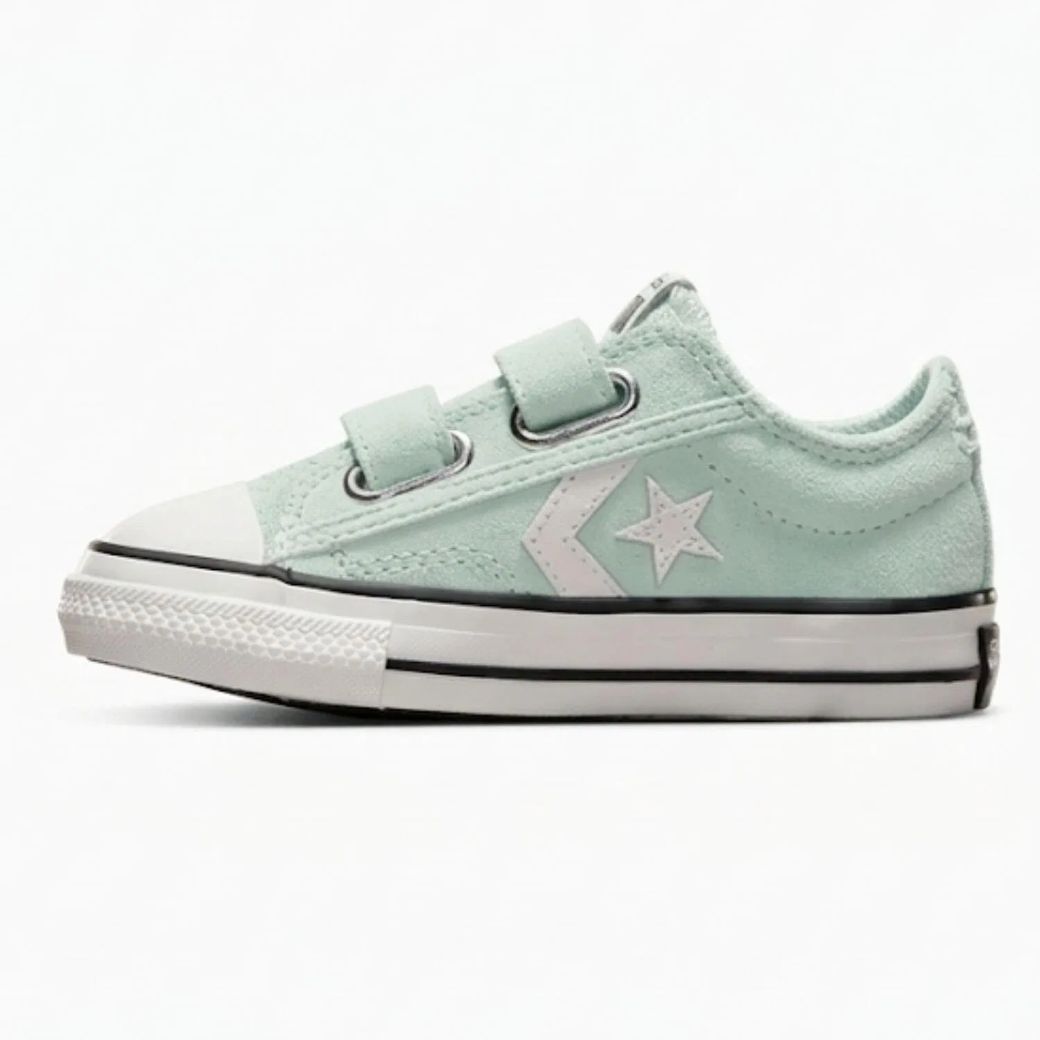 Детские кроссовки для мальчиков с липучками Converse Star Player 76, Minzblau — фото 2