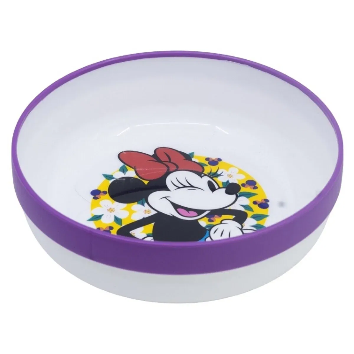 Тарелка детская с принтом Minnie Mouse Disney Minnie Mouse, фиолетовый