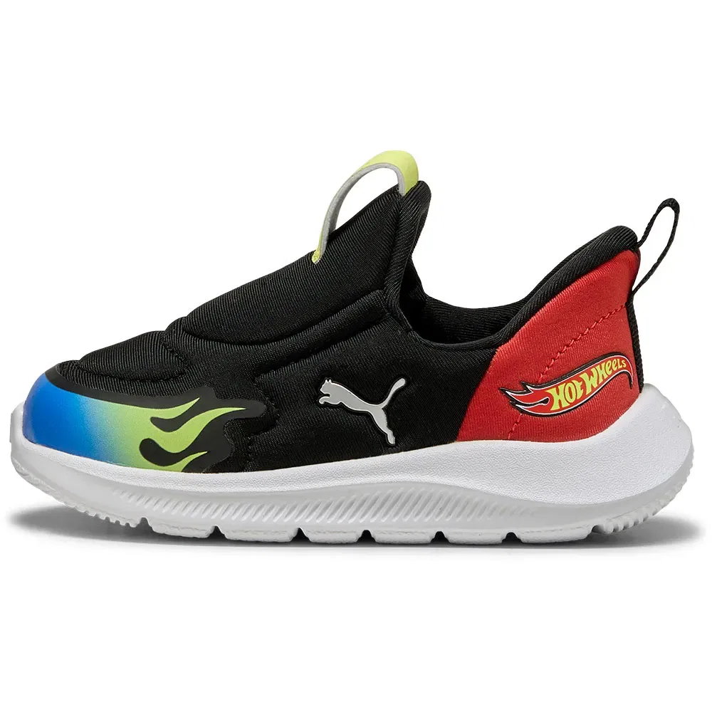 Кроссовки Fun Racer 2 Splitech Hot Wheels Puma, черный — фото 4
