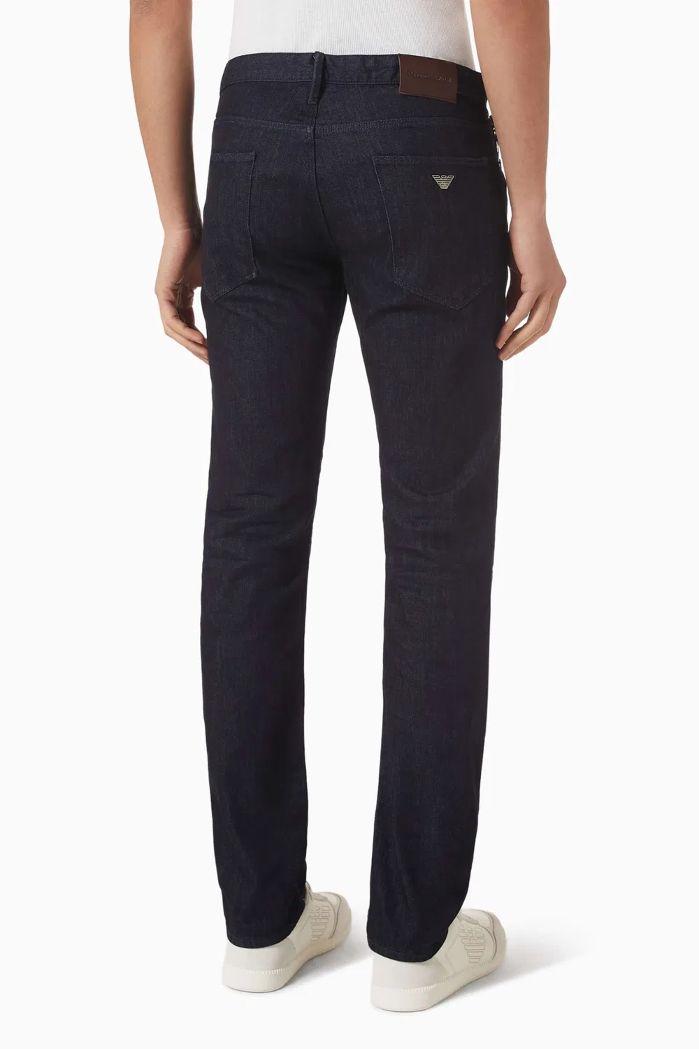 Джинсы слим с эффектом стрейч J06 Emporio Armani, синий — фото 3