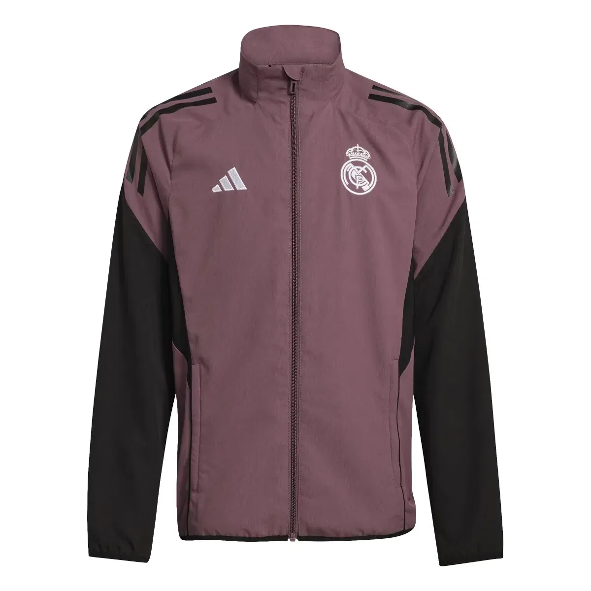 Детская худи для мальчиков Real Madrid CF 2025-2026 Pre Match Tiro25 Competition adidas, Negro — фото 2
