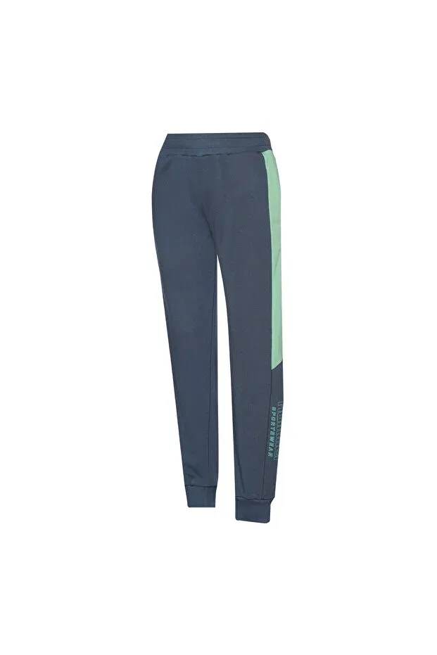 Детские брюки спортивные для девочек скинни Hummel, Blue