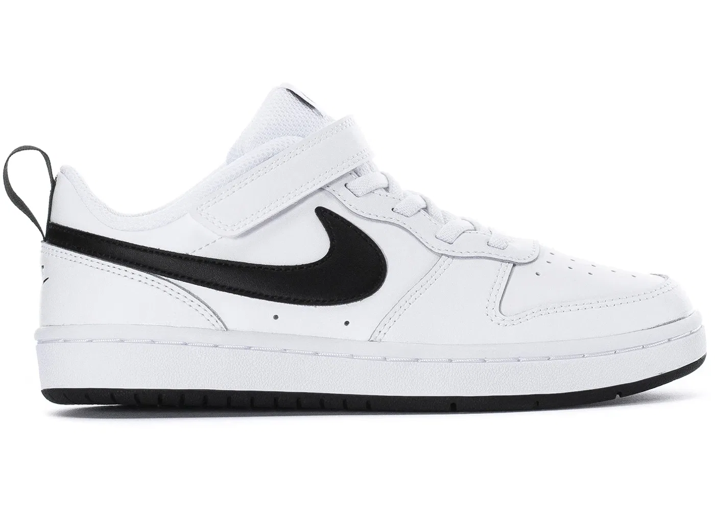 Детские кроссовки с низким верхом Nike Court Borough Low 2 White Black, White/Black