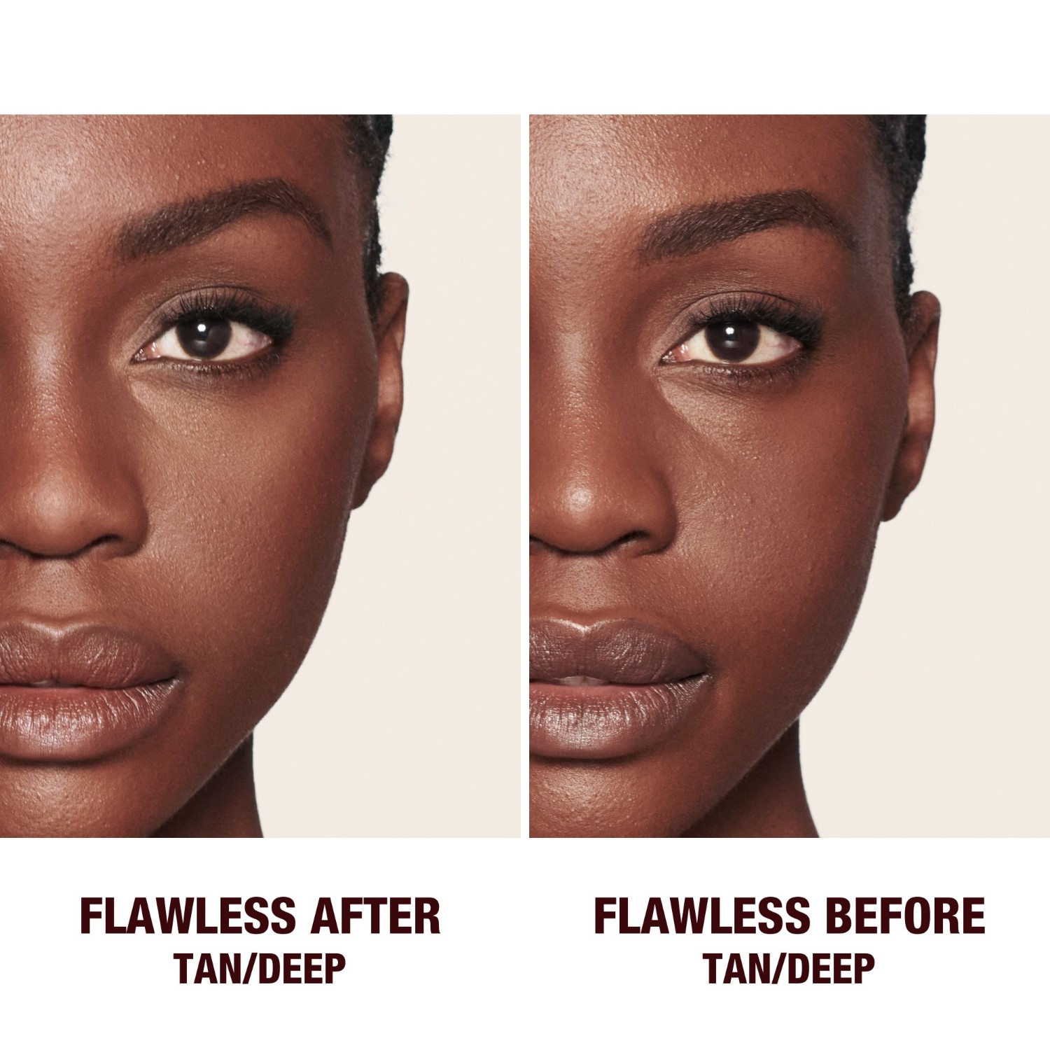 Пудра для лица airbrush brightening flawless finish Charlotte Tilbury, tan/deep - refill, вес 9 гр. — фото 2