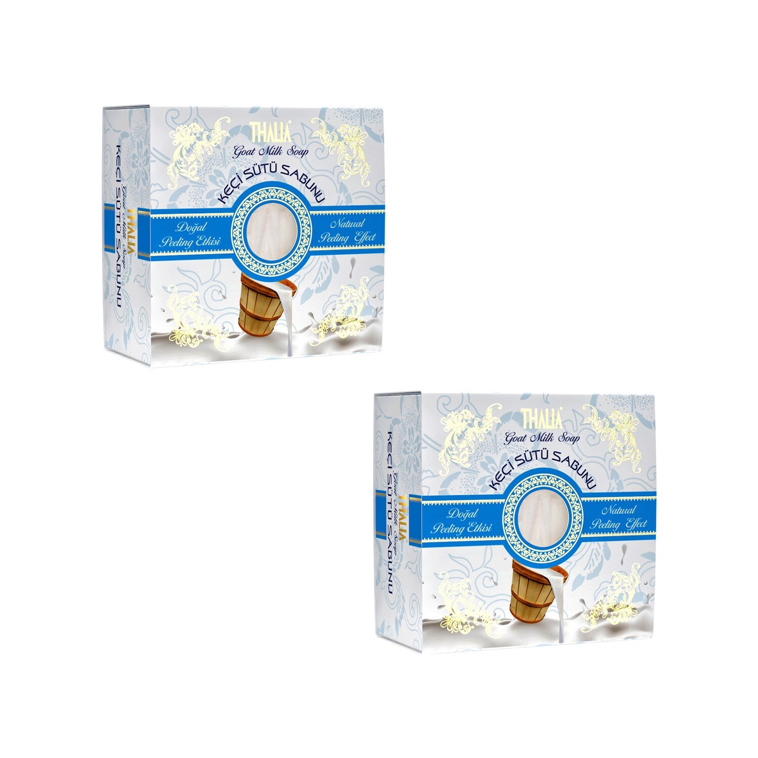 

Натуральное мыло Thalia с экстрактом козьего молока, 2 x 150 г