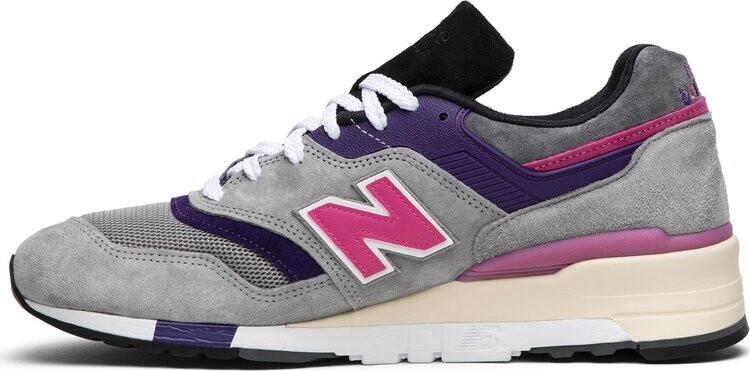 Кроссовки New Balance Kith x United Arrows & Sons x 997 'Grey Pink', серый — фото 4
