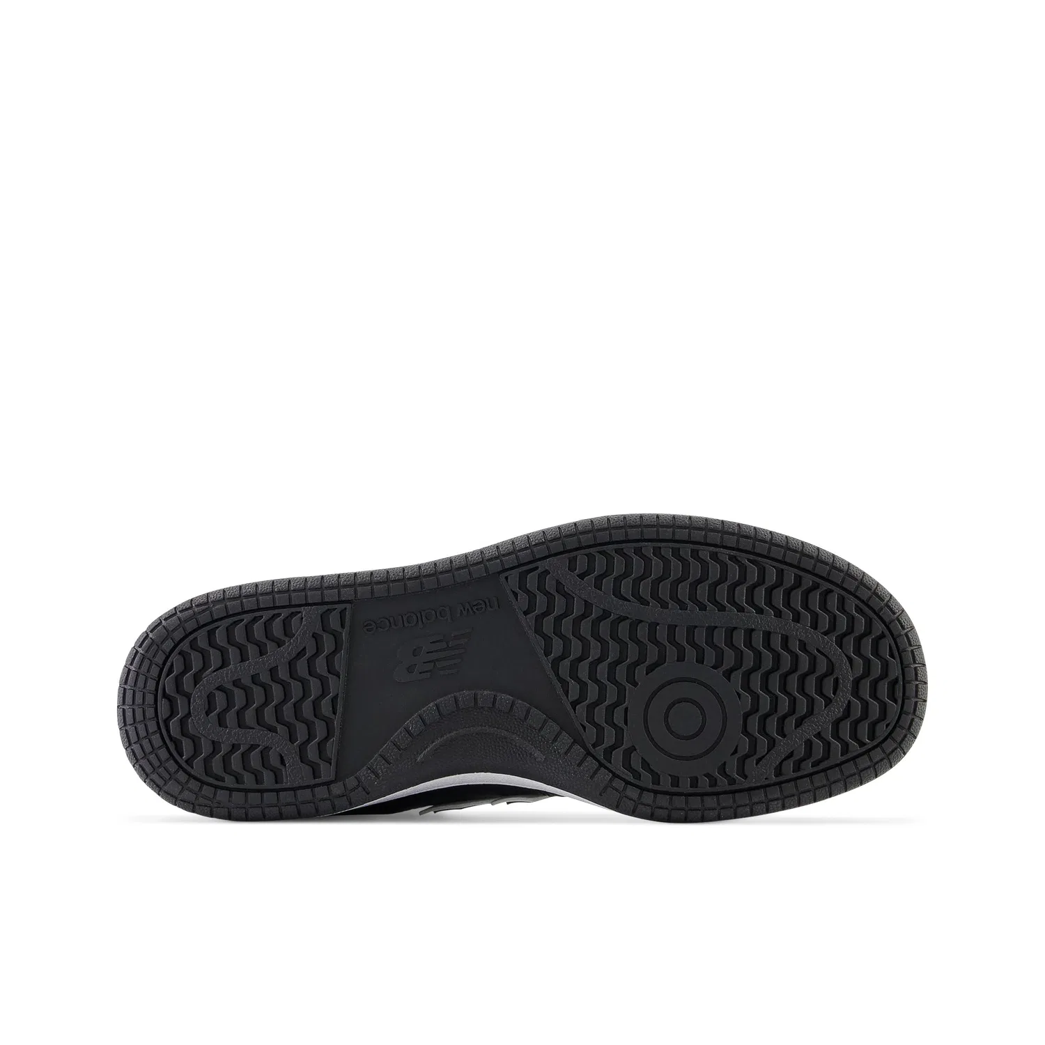 Детские кроссовки для мальчиков с закрытой шнуровкой 480 Cm New Balance, Black White Bw — фото 2