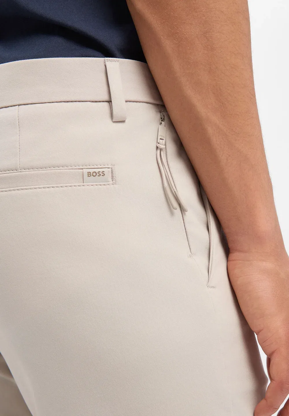 Чинос Boss, Beige — фото 3