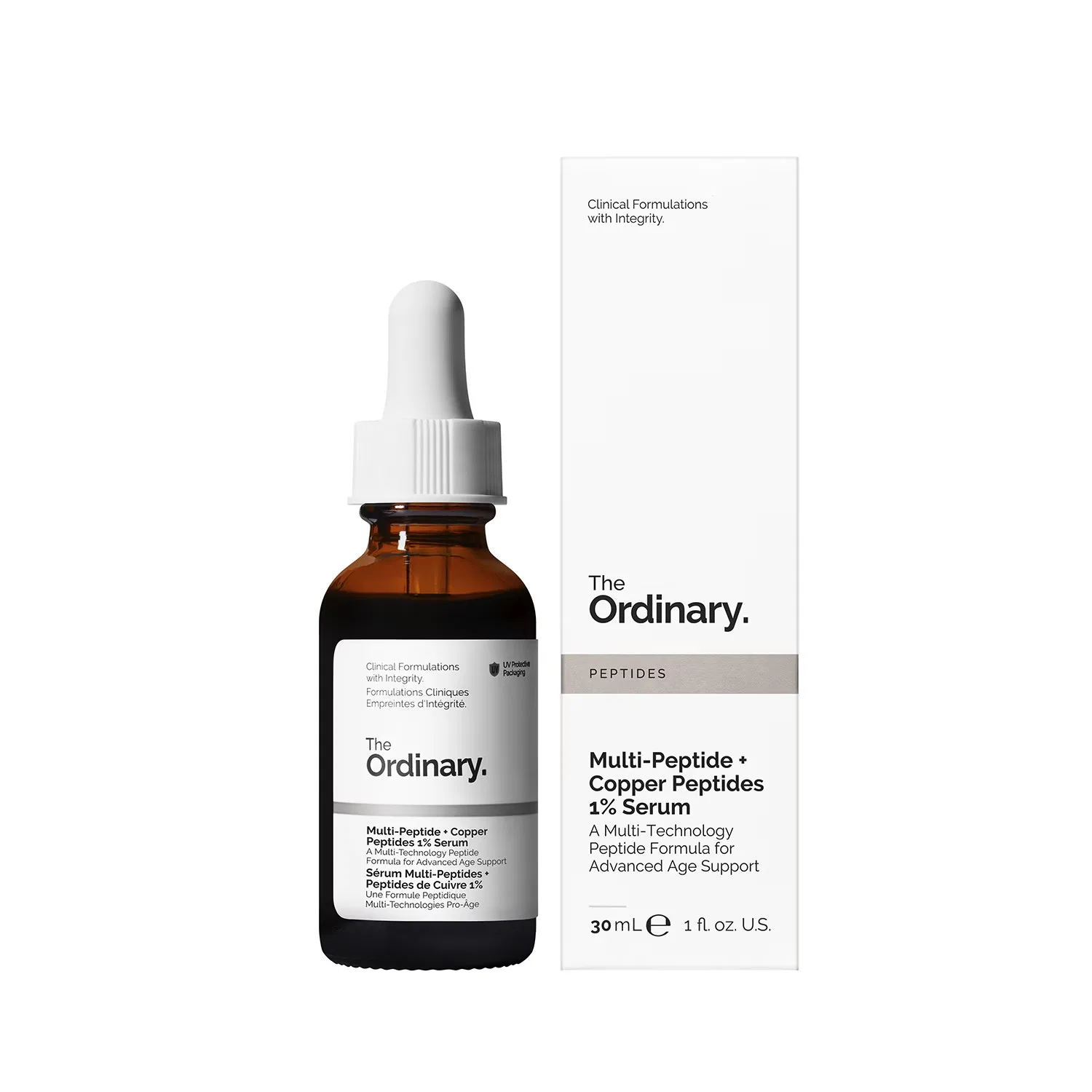 Сыворотка для лица 30 мл с мульти-пептидами и медными пептидами 1% Multi-Peptide + Copper Peptides 1% Serum, THE ORDINARY — фото 2