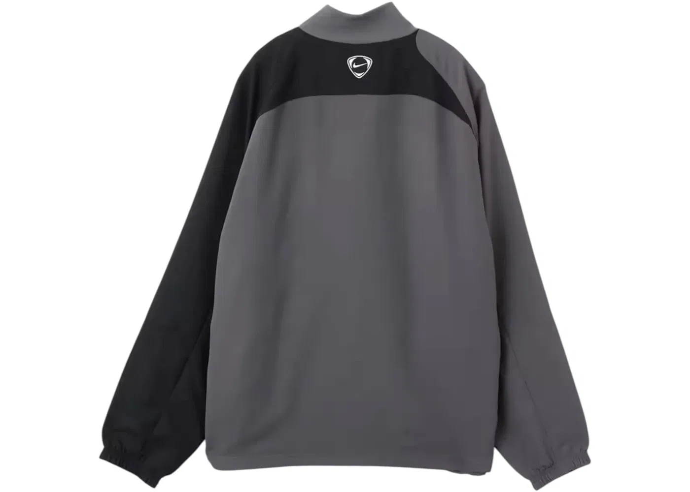 Мужская куртка-ветровка Nike Total 90 Brazil Reissue Replica Soccer Track Jacket, Dark Grey/Black — фото 2