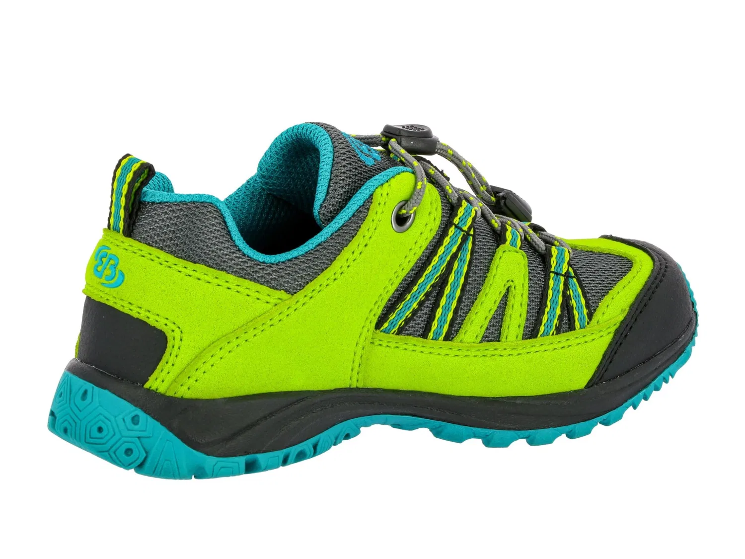 Детские кроссовки для мальчиков с водонепроницаемостью Ohio Low Brütting, Lemon Grey And Blue — фото 4