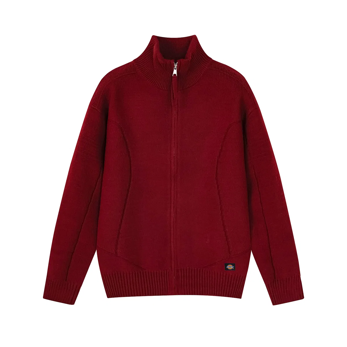Детский свитшот с воротником-стойкой Dickies, Burgundy