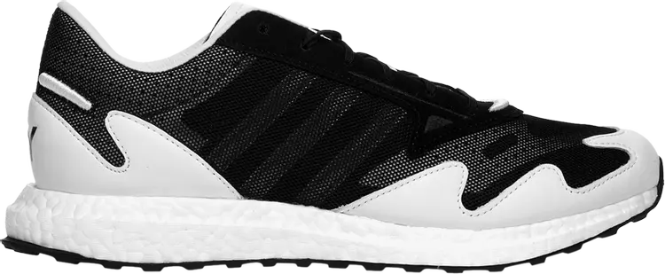 

Кроссовки Adidas Y-3 Rhisu Run 'Black White', черный