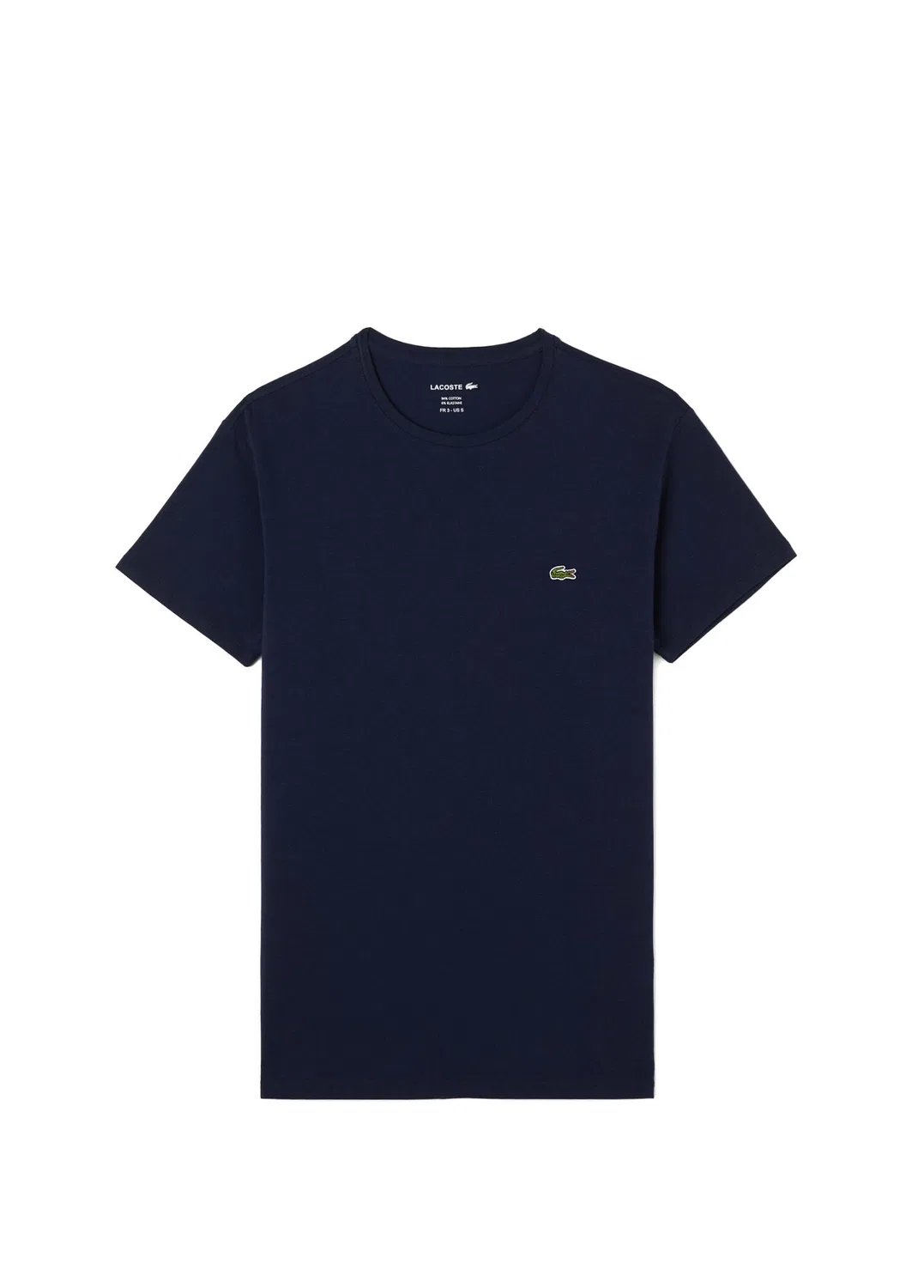 Футболка с круглым вырезом Slim Fit Lacoste, navy — фото 3