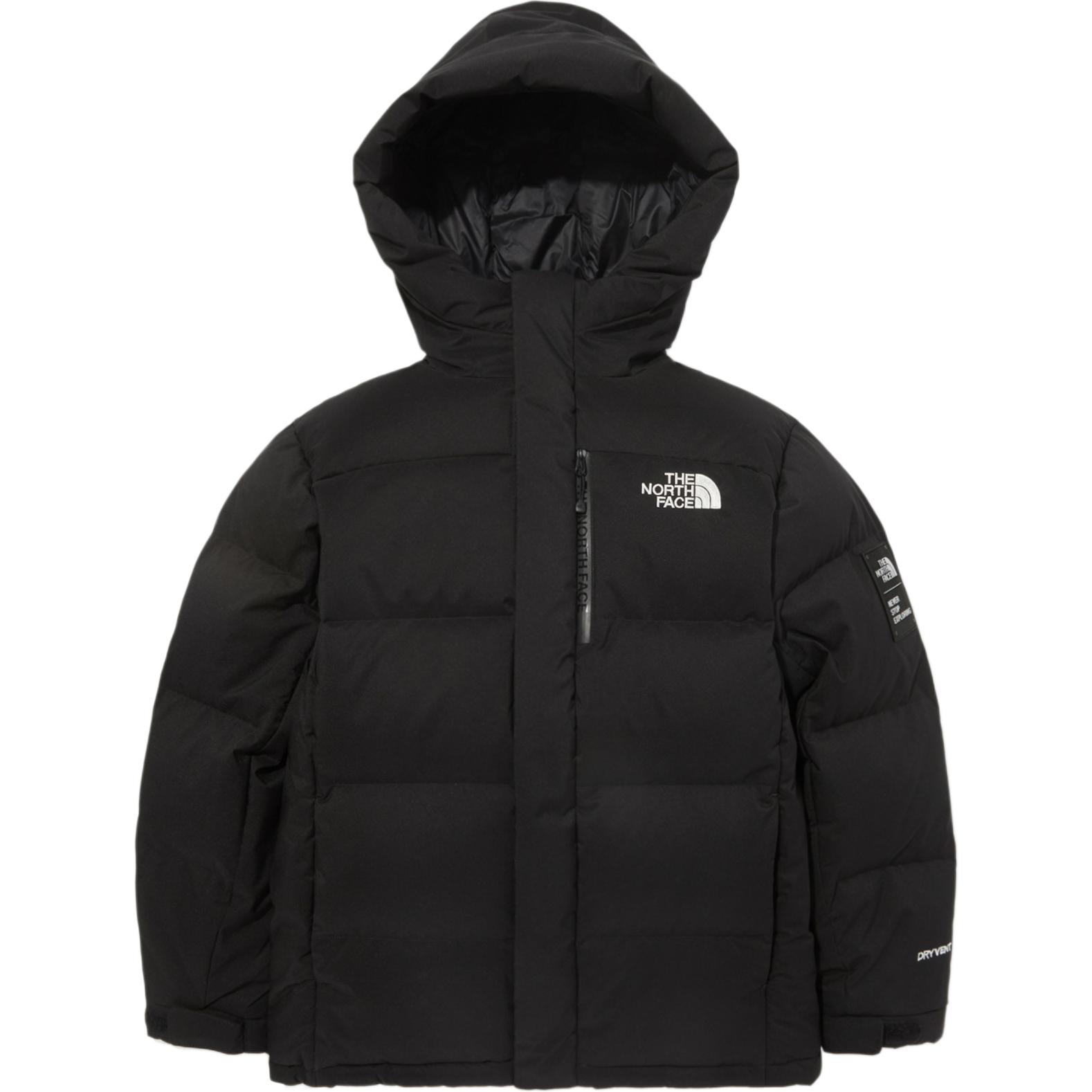 

Пуховик черный детский THE NORTH FACE