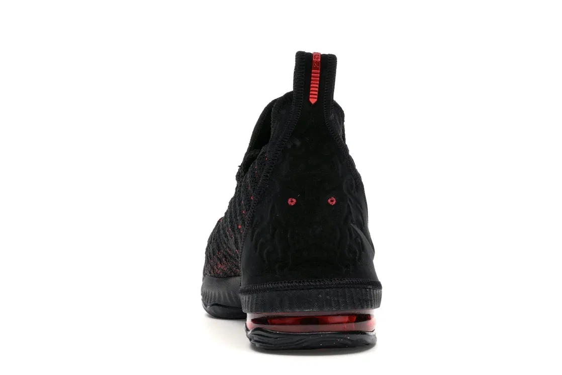 Детские кроссовки для баскетбола Nike LeBron 16, Black/Black-University Red — фото 4