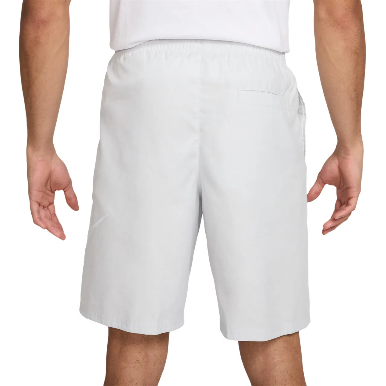 Мужские шорты с принтом Nike Club Woven Shorts Nike, White Photon Dust — фото 2
