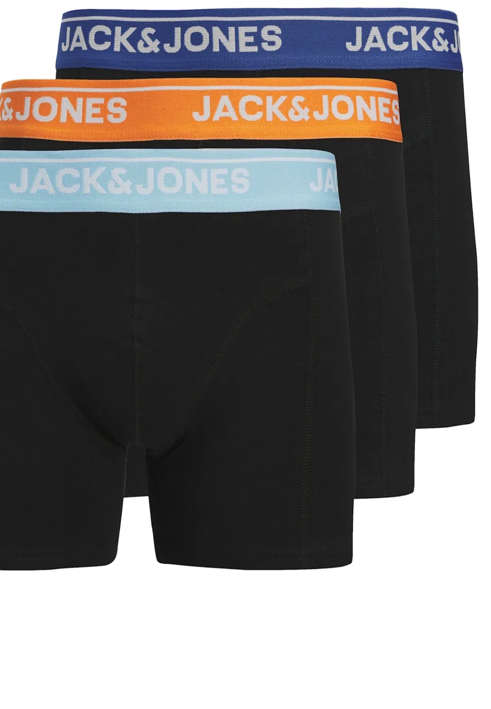 Комплект из 3 трусов-боксеров для подростков Jack & Jones, Schwarz — фото 3