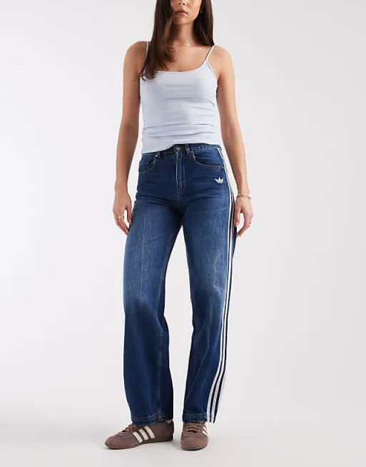 

Джинсы цвета индиго adidas Originals Dad