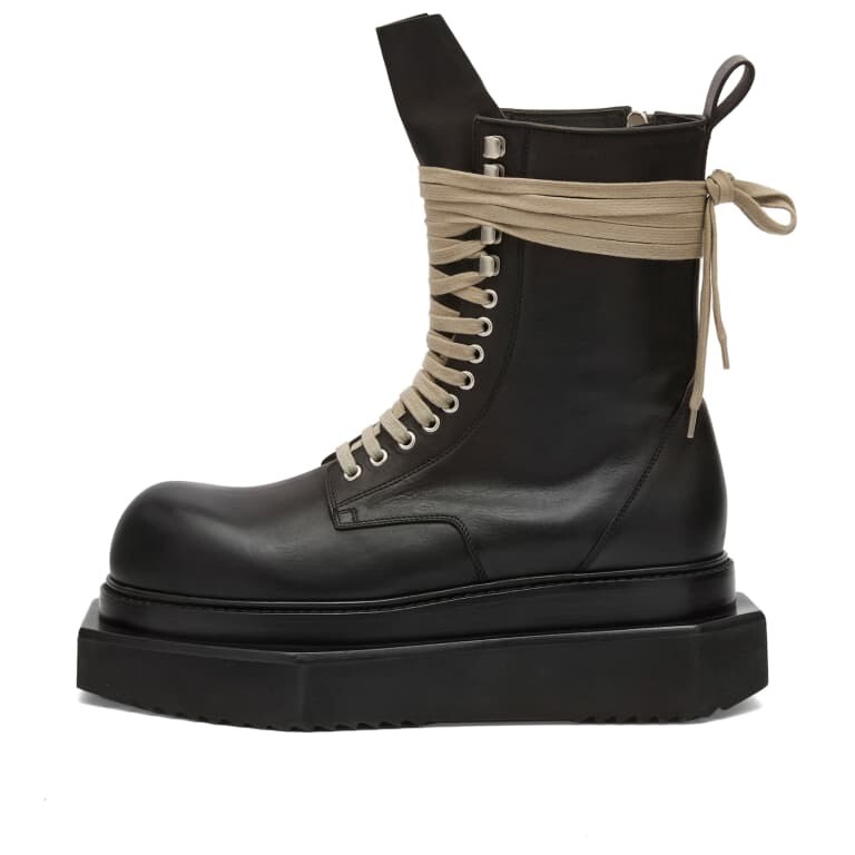

Ботинки Rick Owens Tubro Cyclops Lace Up, черный