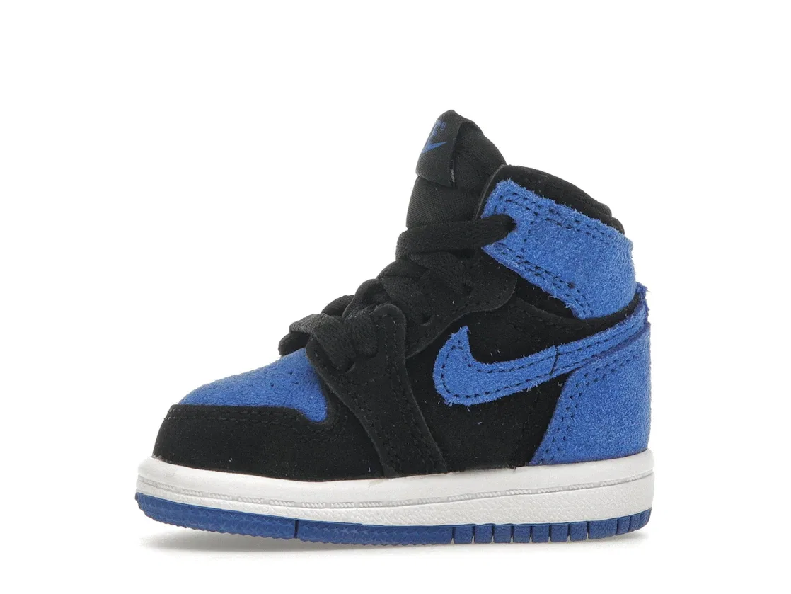 Детские кроссовки Lifestyle с высоким верхом Jordan 1 Retro High OG Royal Reimagined Jordan, Black/Royal Blue/White — фото 3