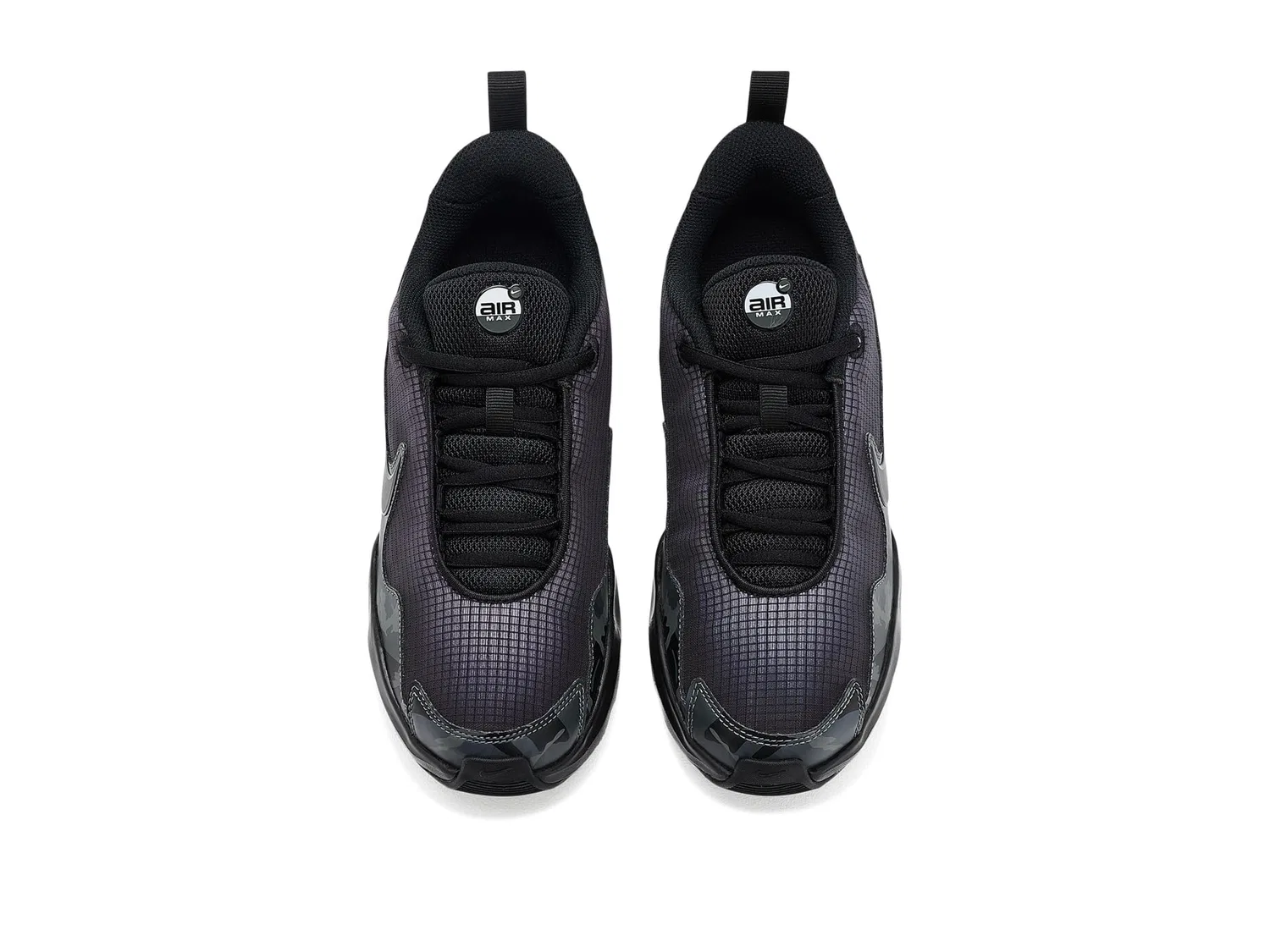 Кроссовки Air Max Nova Camo (для больших детей) Nike Kids, Black/Iron Grey/Dark Smoke Grey/Off Noir — фото 3