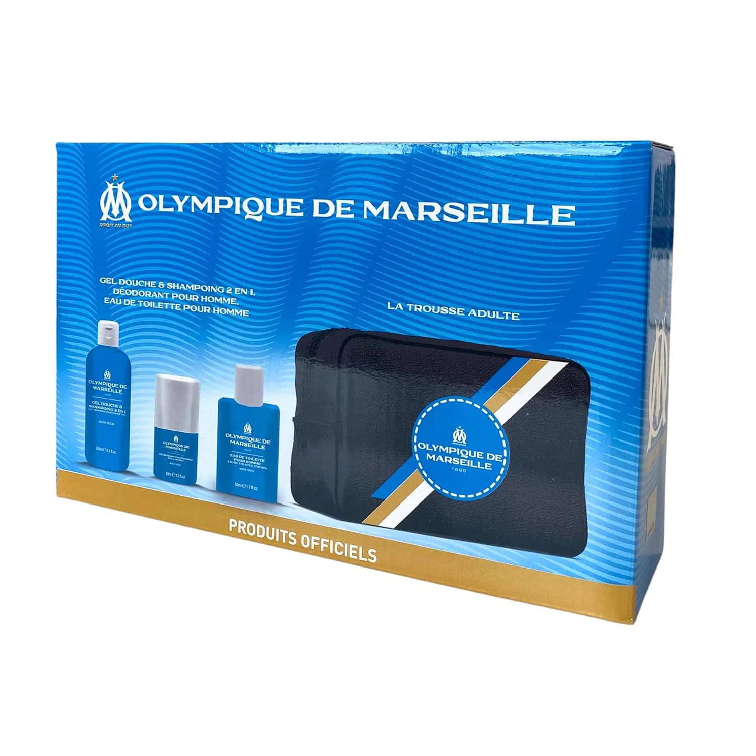 Набор для ухода за мужчинами, Набор для душа, Olympique de Marseille, 350 мл — фото 3