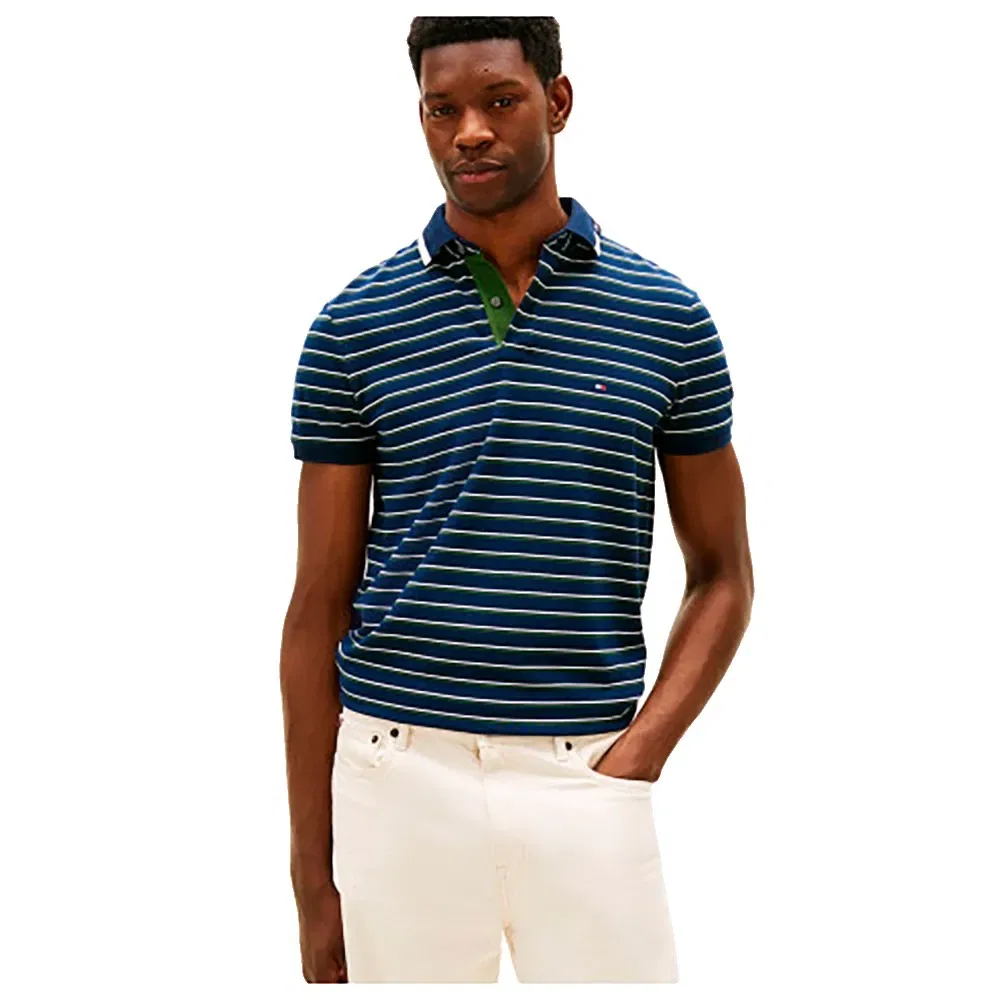 Мужское поло с коротким рукавом Tommy hilfiger, Blue
